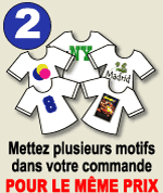 plusieurs motifs pour le m&ecirc;me prix