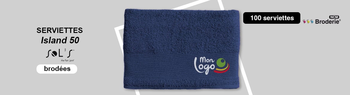 Serviettes à personnaliser