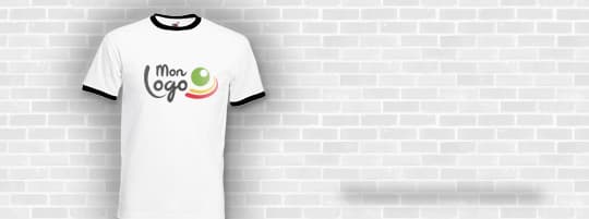  Tee-shirts personnalisés bicolores