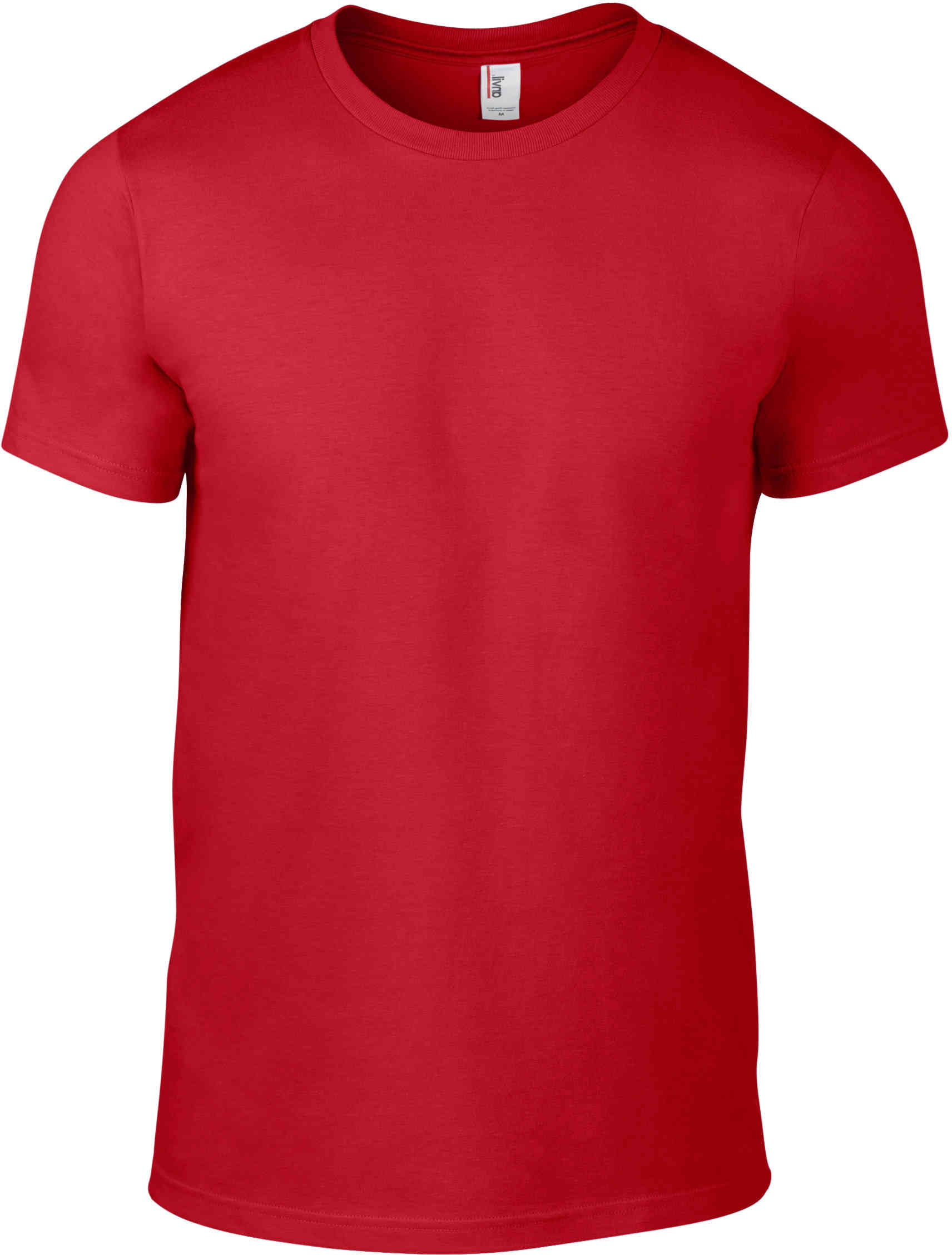 Teeshirt personnalisé Adult Fashion Tee anvil red