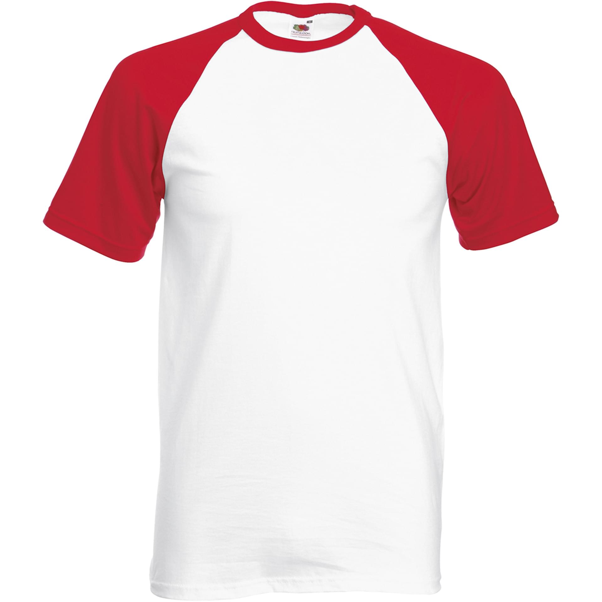 tee shirt blanc et rouge