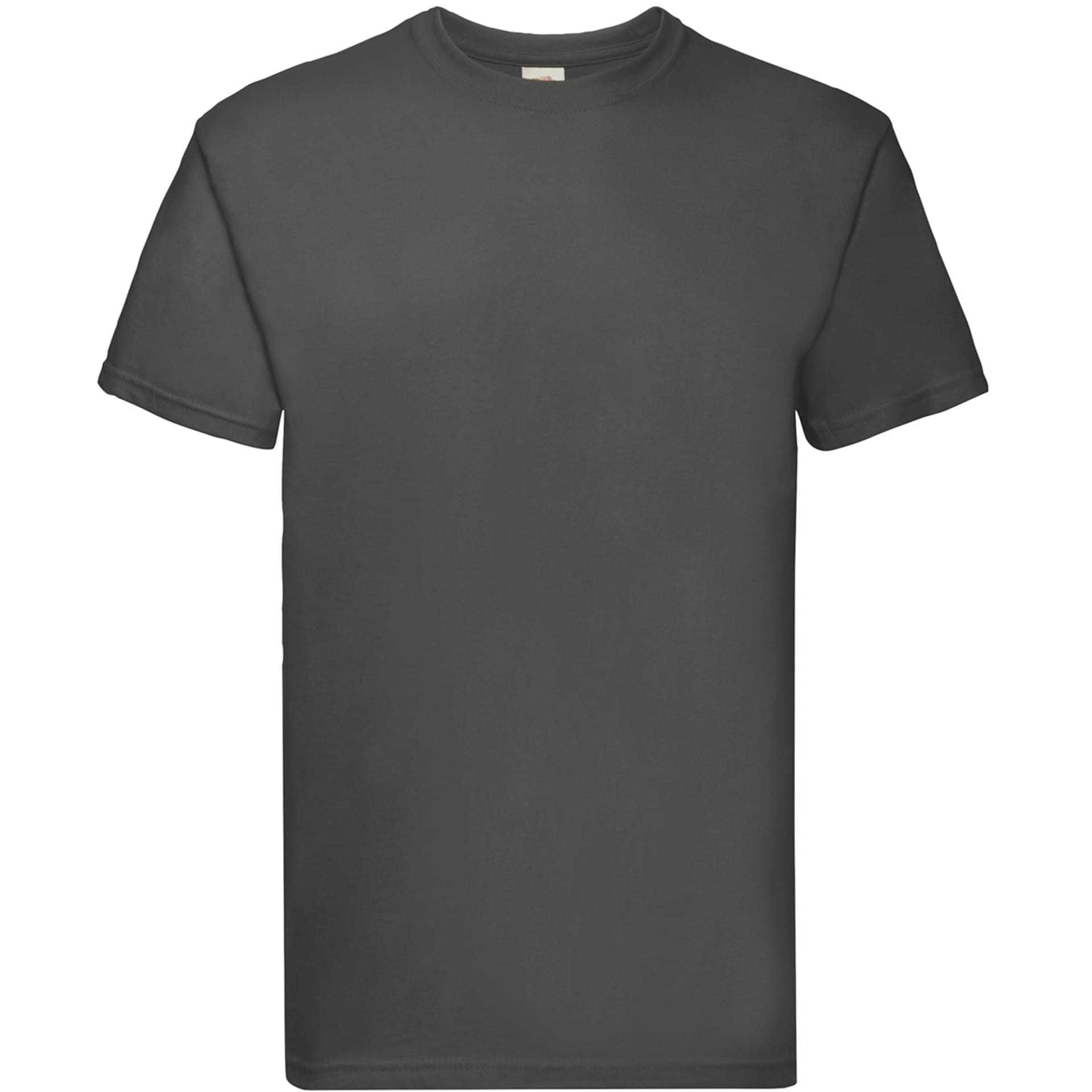 Teeshirt personnalisé Super Premium T fruit of the loom graphite_clair