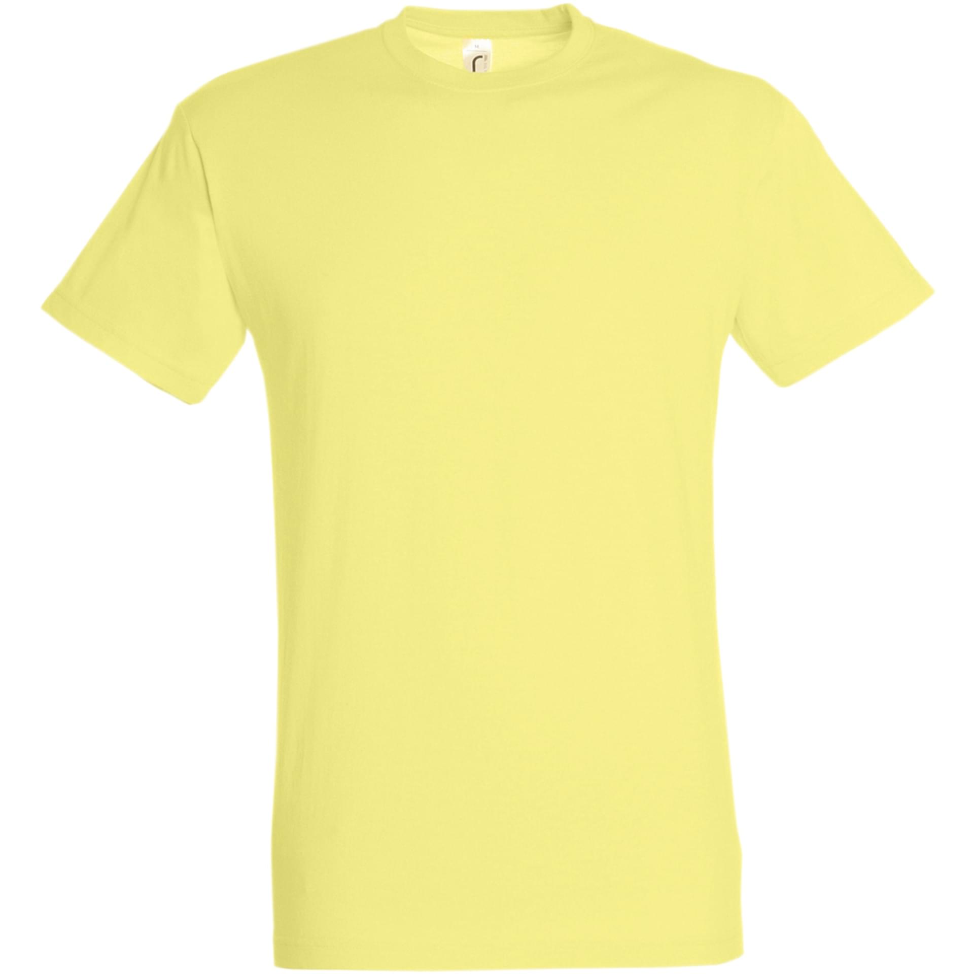 Tee-shirt personnalisé Regent Sol’s jaune_pale